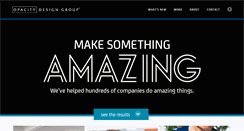 Desktop Screenshot of opacitydesigngroup.com